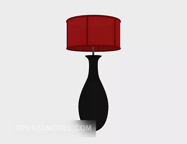 European Hotel Style Table Lamp 3d model European Hotel Style Table Lamp 3d model