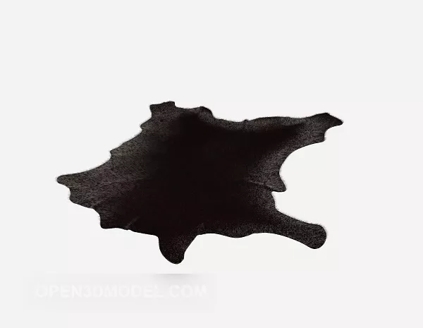 Animal Fur Carpet 3d model Animal Fur Carpet 3d model