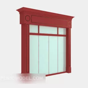 Red Door Structure 3d model