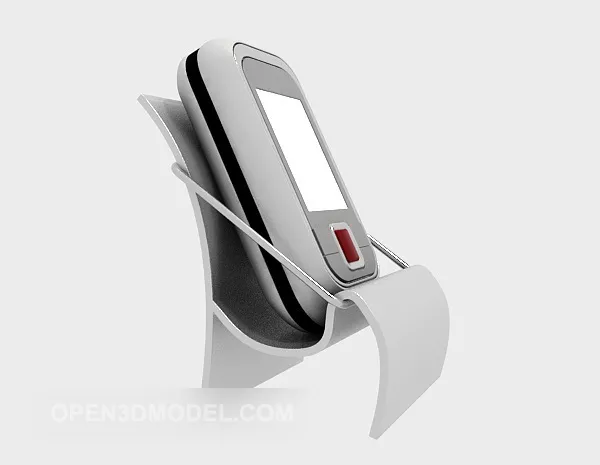 Blackberry Qwerty Phone 3d model
