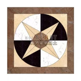 Ground Collage Decoration 3d model