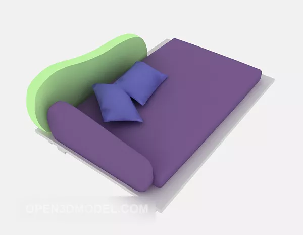 Single Recliner Sofa Furniture 3d model Single Recliner Sofa Furniture 3d model