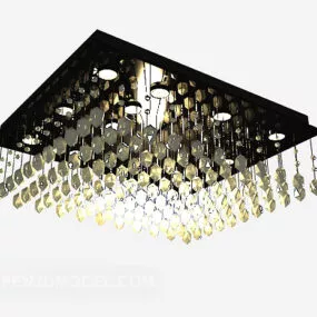 Crystal Chandelier Modern Decor 3d model