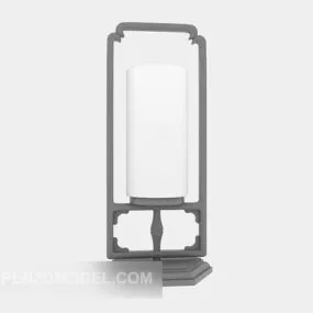 Chinese Table Lamp Design 3d model