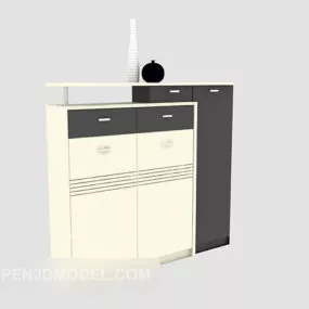 Modernism Hall Cabinet 3d model