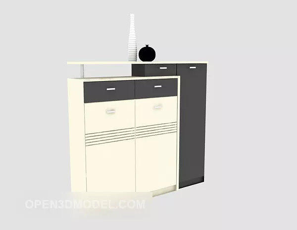 Modernism Hall Cabinet 3d model Modernism Hall Cabinet 3d model