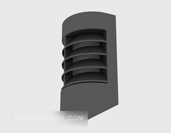 Spotlight Garden Lighting 3d model Spotlight Garden Lighting 3d model