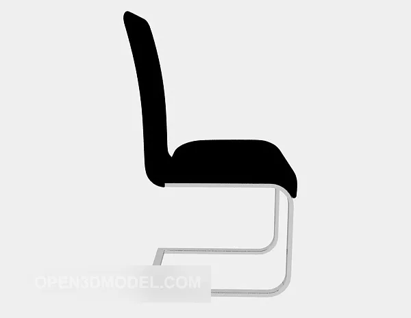 Simple Home Chair S-shaped 3d model Simple Home Chair S-shaped 3d model