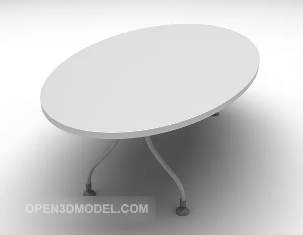 Round Conference Table 3d model Round Conference Table 3d model