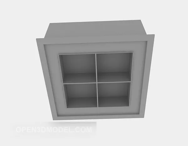 Grille Box 3d model Grille Box 3d model