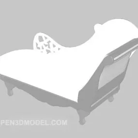 Recliner Single Sofa 3d model
