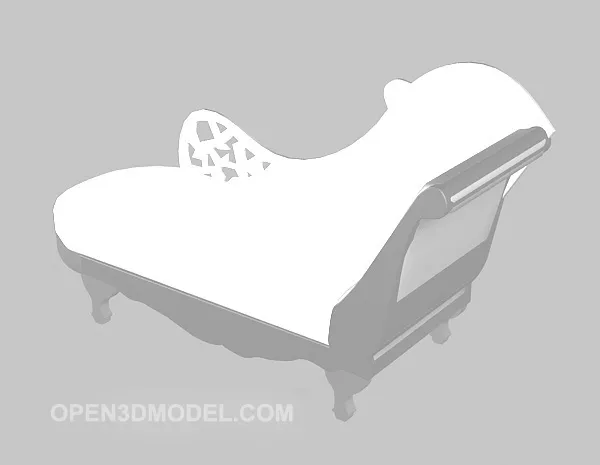 Recliner Single Sofa 3d model Recliner Single Sofa 3d model