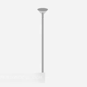 High Pole Iron Street Lamp 3d model