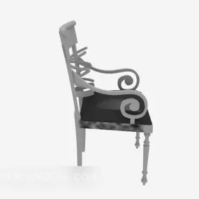 Chair Antique European Style 3d model