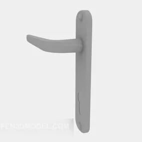 Metal Door Handle Furniture 3d model
