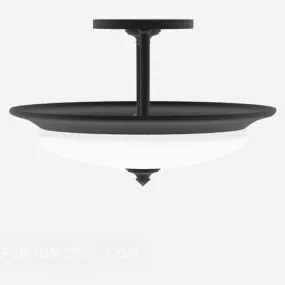 Chandelier Round Shaped Furniture 3d model