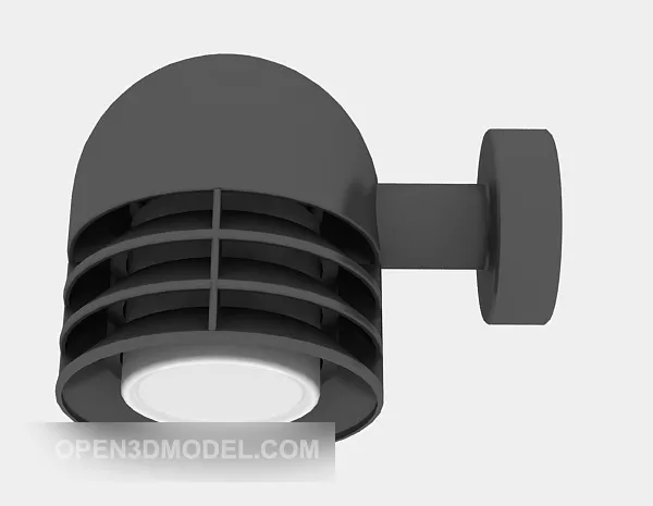 Wall Lamp Modern Style 3d model Wall Lamp Modern Style 3d model