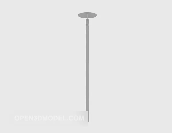 Hall Round Column 3d model
