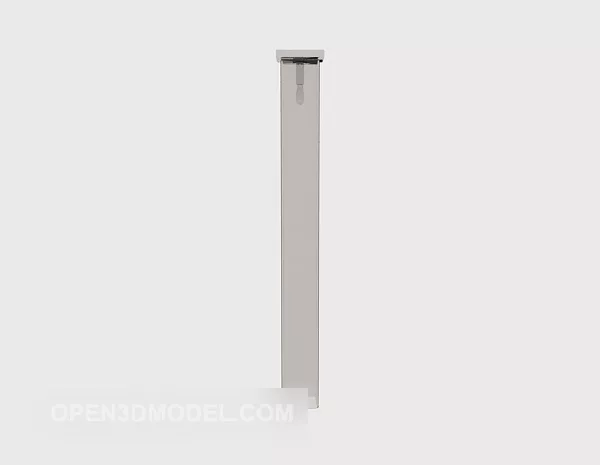 Glass Tub Chandelier 3d model Glass Tub Chandelier 3d model