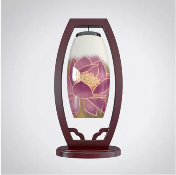 Wooden Table Lamp Chinese Traditional Style 3d model Wooden Table Lamp Chinese Traditional Style 3d model