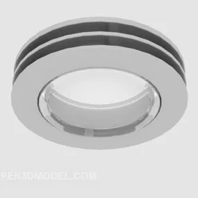 Ceiling Lamp Circle Shade 3d model