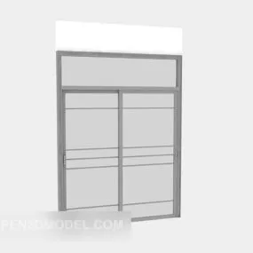 Door Aluminum Frame 3d model