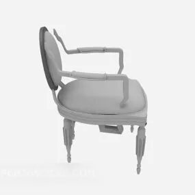 European Home Vintage Chair 3d model
