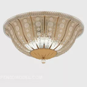 Luxury European Crystal Chandelier 3d model