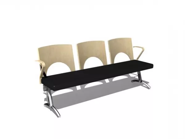 Bench Chair 3d model Bench Chair 3d model