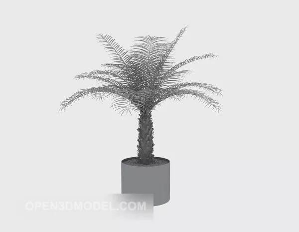 Plant Potted Lowpoly 3d model Plant Potted Lowpoly 3d model
