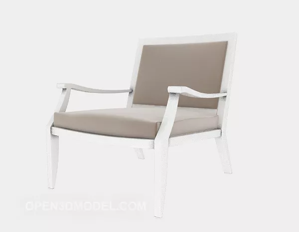 Wood Home Chair European Style 3d model Wood Home Chair European Style 3d model