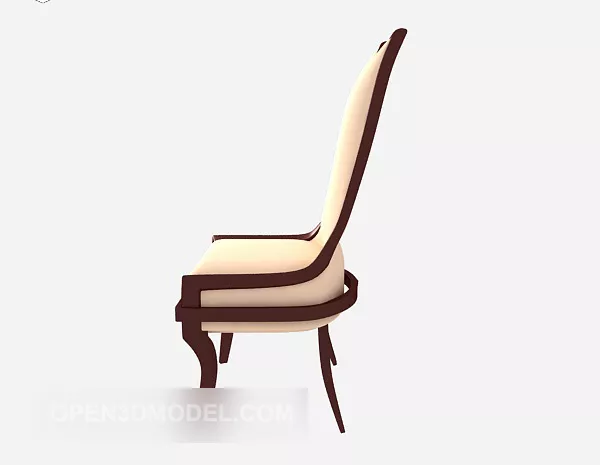 Home Back Chair Elegant Design 3d model Home Back Chair Elegant Design 3d model
