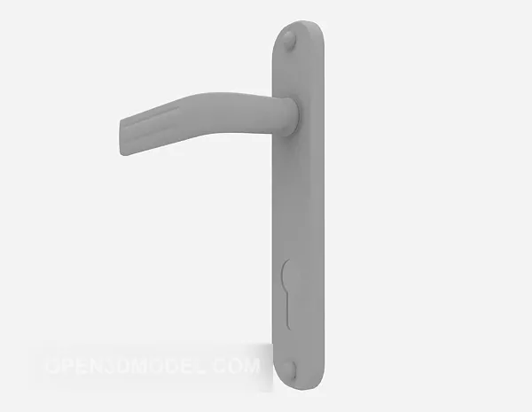 Art Door Carved Frame 3d model