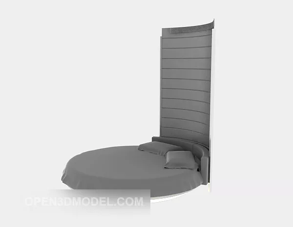 Round Bed 3d model Round Bed 3d model