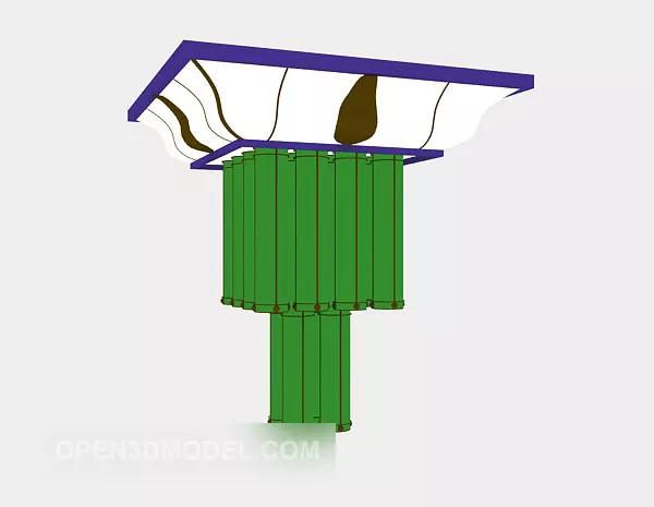 Modern Chandelier 3d model Modern Chandelier 3d model