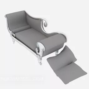 Leisure Sofa European Style 3d model
