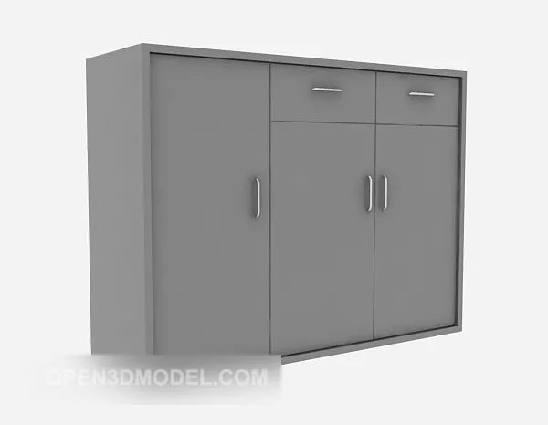 Office Staff Cabinet 3d model Office Staff Cabinet 3d model
