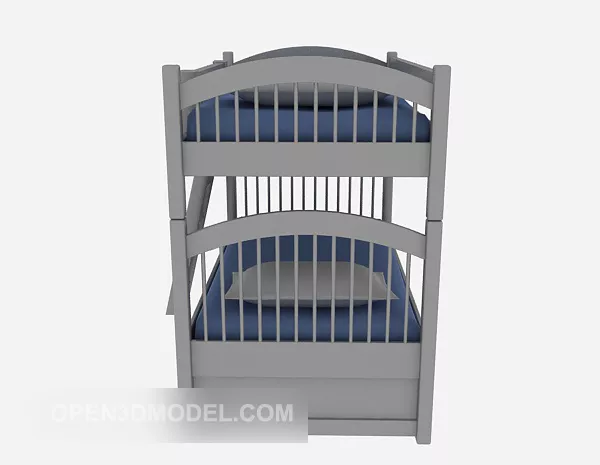 Up And Down Kid Bed 3d model Up And Down Kid Bed 3d model
