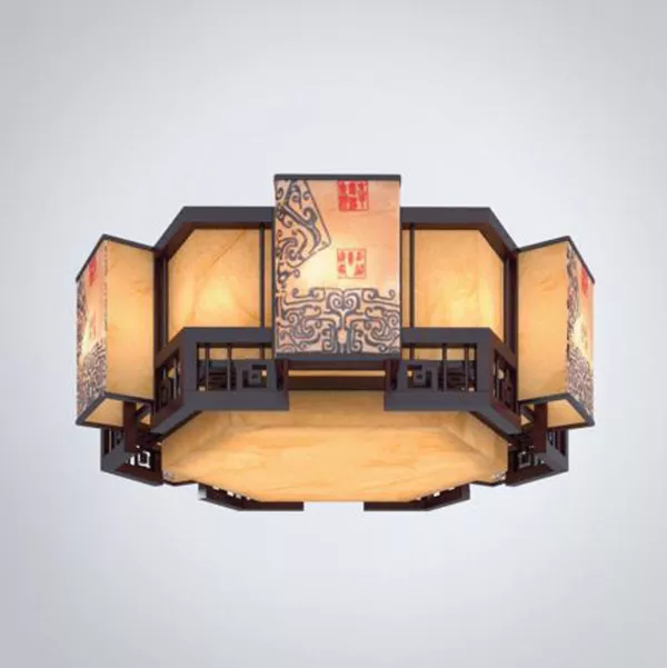 Chinese Chandelier 3d model Chinese Chandelier 3d model