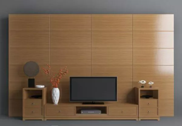 Chinese Style Tv Wooden Wall 3d model Chinese Style Tv Wooden Wall 3d model