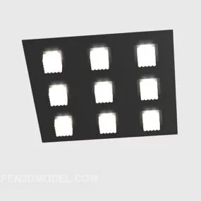 Chandelier Led Light 3d model