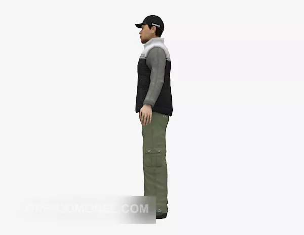 I Am Legend Character 3d model