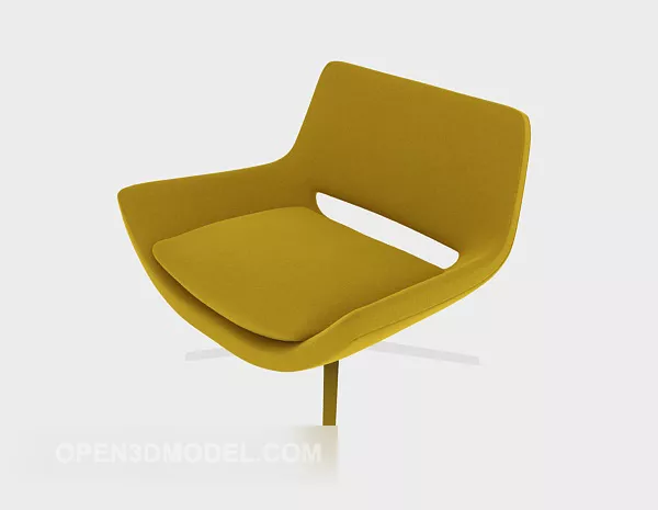 Yellow Sofa 3d model Yellow Sofa 3d model