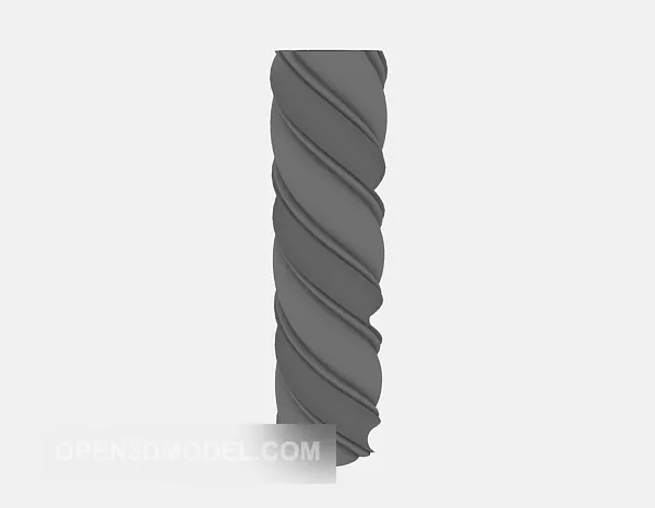 Classic Column Middle East Architecture 3d model