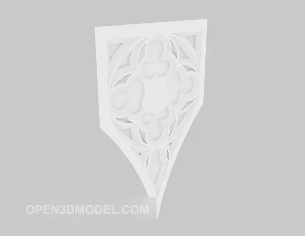 European Small Carving Component 3d model European Small Carving Component 3d model