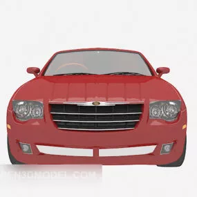 Red Car Sedan 3d model