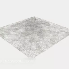 Carpet Grey Fur 3d model