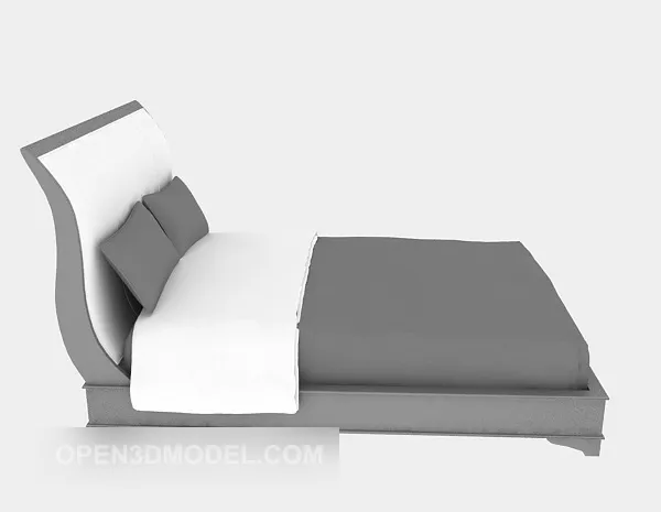 Rolled Duvet 3d model