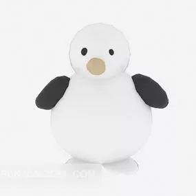 Penguin Stuff Toy 3d model