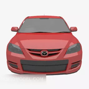 Mazda Red Car 3d model